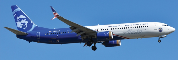 Imagen identificatoria especial de la aeronave N265AK
