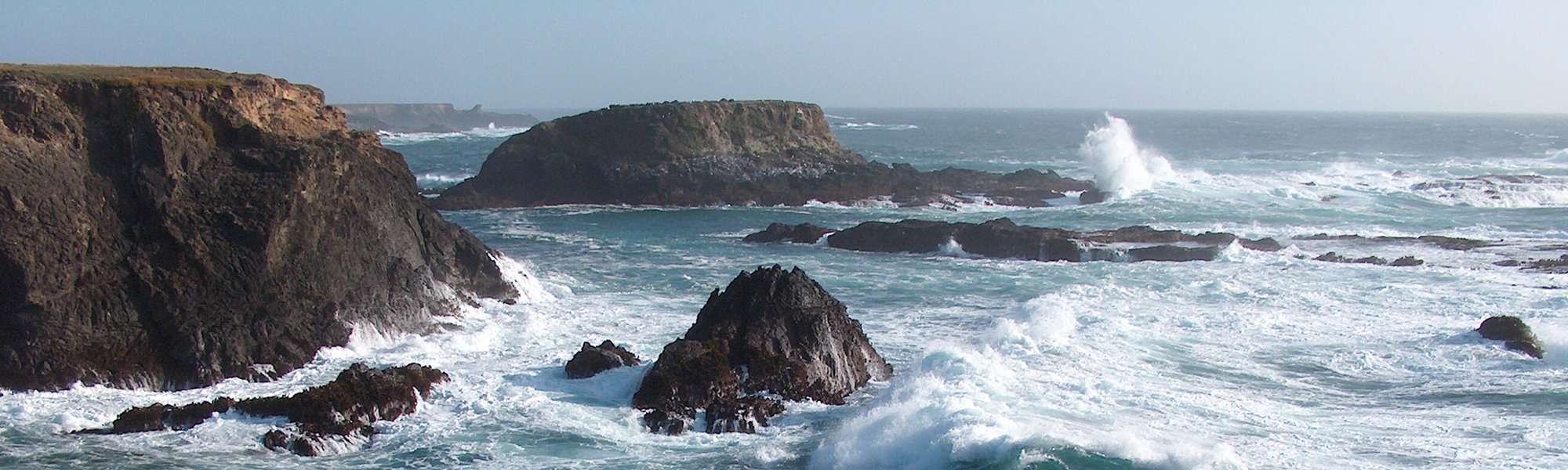 La costa rocosa de California