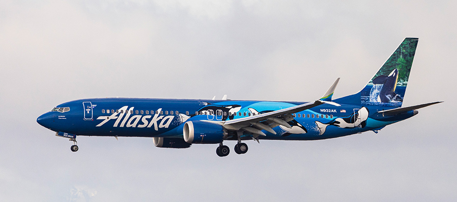 Imagen identificatoria especial de la aeronave N932AK